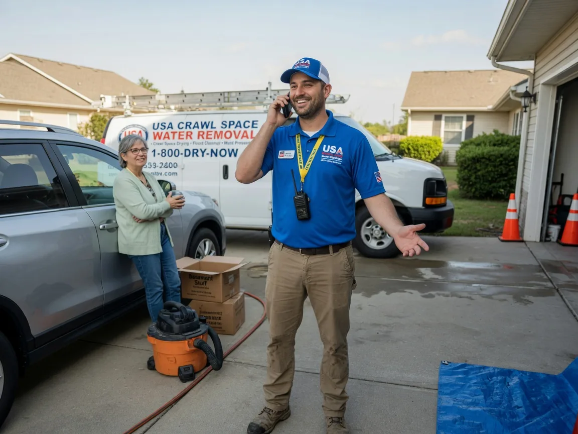 Crawl Space Water Removal Hall, NY FAQs